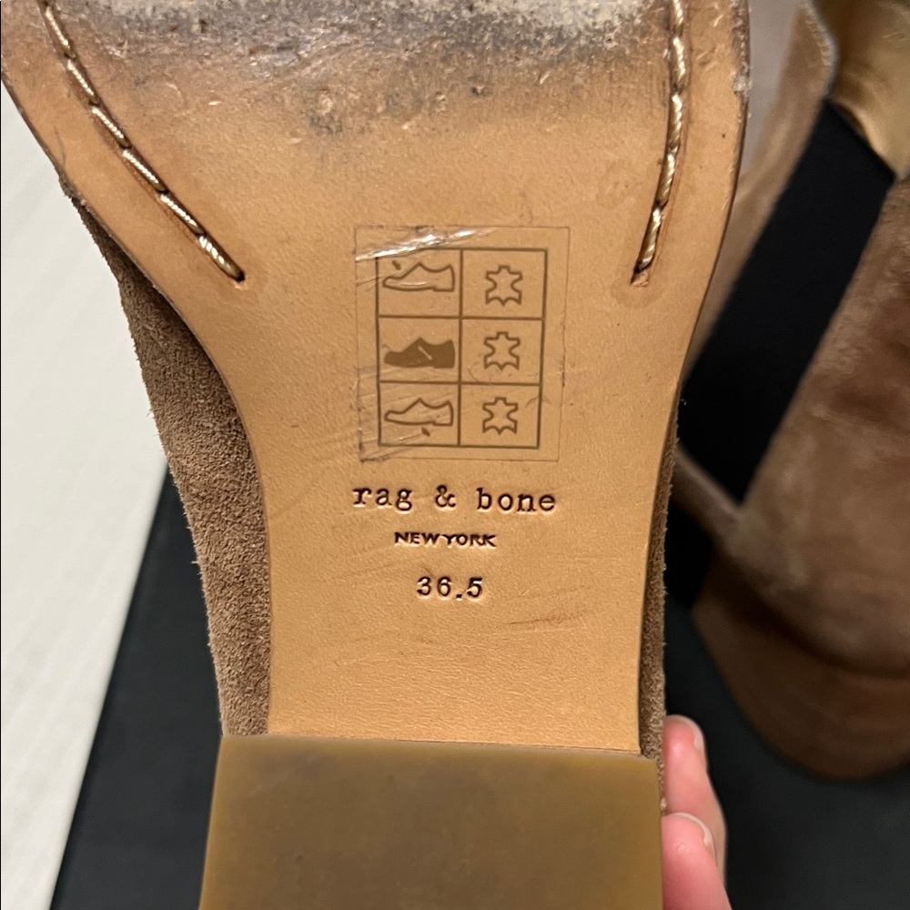 Rag & Bone Walker bootie camel suede - Picture 6 of 8